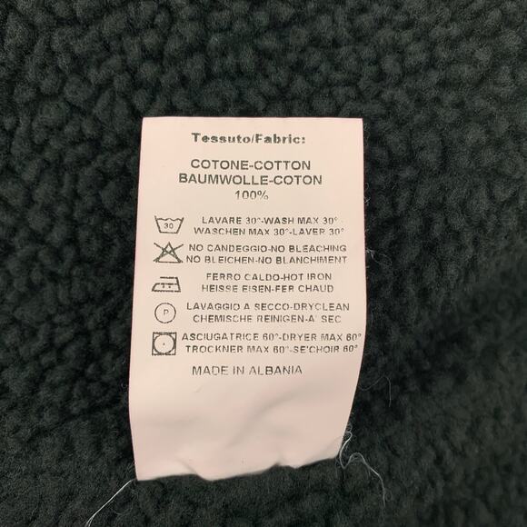 BERNA Size M Burgundy Cotton Patch Pocket Vest - Picture 5 of 7